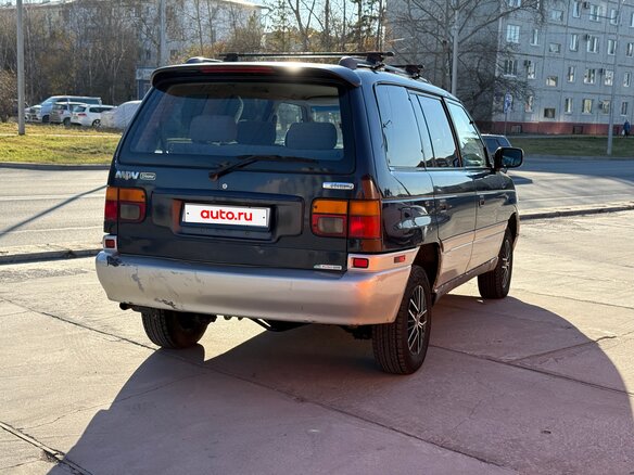 1996 Mazda MPV I (LV), синий, 350000 рублей - вид 5
