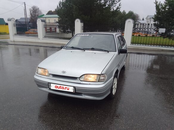 2007 Lada (ВАЗ) 2114, серебристый, 170000 рублей - вид 1