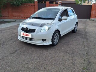 2007 Toyota Vitz II (XP90), белый, 570000 рублей, вид 1