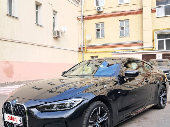 2022 BMW 4 серии 420i G22, G23, G26, чёрный, 5365000 рублей - вид 1