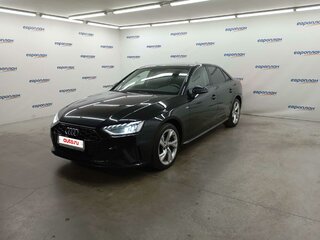 2022 Audi A4 35 TFSI V (B9) Рестайлинг, чёрный, 3663000 рублей, вид 1