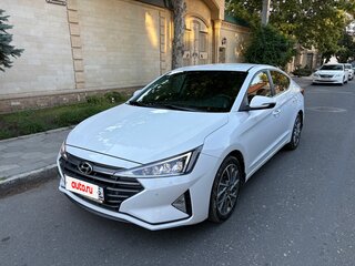 2019 Hyundai Elantra VI (AD) Рестайлинг, белый, 1850000 рублей, вид 1