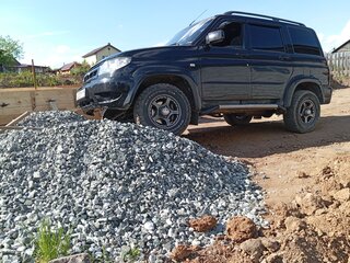 2008 УАЗ Патриот 3163 I, чёрный, 400000 рублей, вид 1