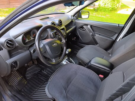 2013 Lada (ВАЗ) Granta I, синий, 450000 рублей, вид 5