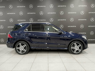 2017 Mercedes-Benz GLE 250 d I (W166), синий, 3890000 рублей, вид 4