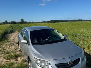 2008 Toyota Corolla X (E140, E150), серебристый, 750000 рублей, вид 3