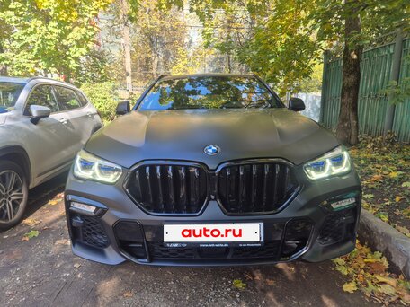 2021 BMW X6 M50d III (G06), чёрный, 8000000 рублей, вид 1