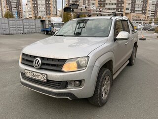 2011 Volkswagen Amarok I, серебристый, 1200000 рублей, вид 1