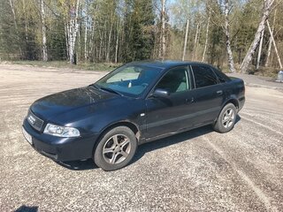 1999 Audi A4 I (B5) Рестайлинг, синий, 500000 рублей, вид 1