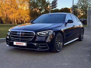2021 Mercedes-Benz S-Класс 400 d 4MATIC VII (W223), чёрный, 8300000 рублей, вид 1