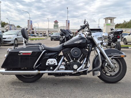 2000 Harley-Davidson Road King, чёрный, 550000 рублей, вид 2
