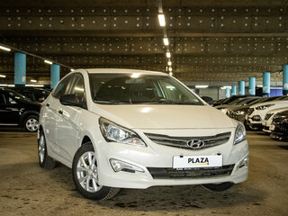 2014 Hyundai Solaris I Рестайлинг, бежевый, 759000 рублей, вид 2