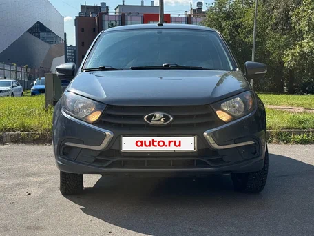 2024 Lada (ВАЗ) Granta I Рестайлинг, серый, 565000 рублей, вид 1