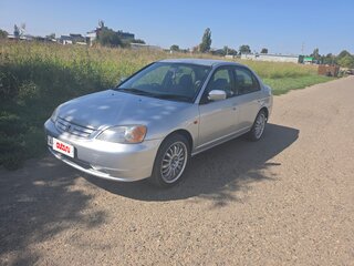 2003 Honda Civic VII Рестайлинг, серебристый, 180000 рублей, вид 1