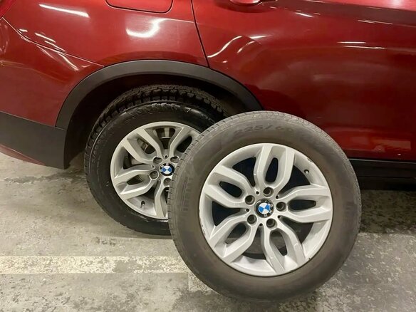 2013 BMW X3 28i xDrive II (F25), красный - вид 8