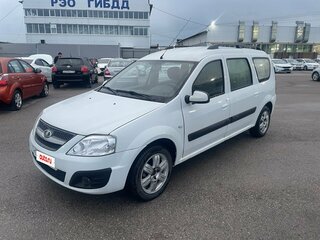 2014 Lada (ВАЗ) Largus I, белый, 750000 рублей, вид 1