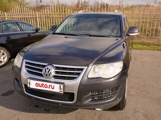 2007 Volkswagen Touareg I Рестайлинг, чёрный, 970000 рублей, вид 1