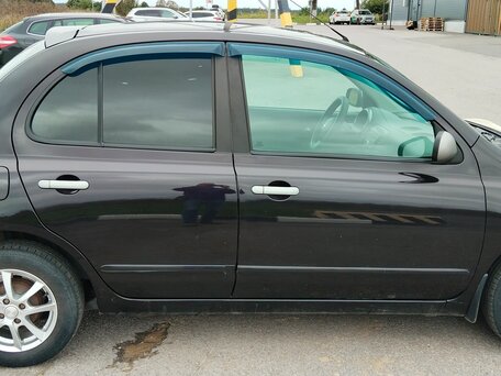 2009 Nissan Micra III (K12), фиолетовый, 560000 рублей, вид 3