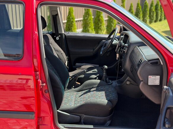 1995 Volkswagen Golf III, красный, 250000 рублей - вид 14