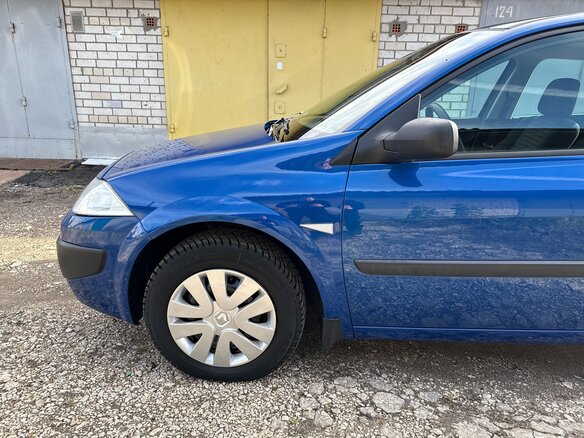 2007 Renault Megane II Рестайлинг, синий, 495000 рублей - вид 14