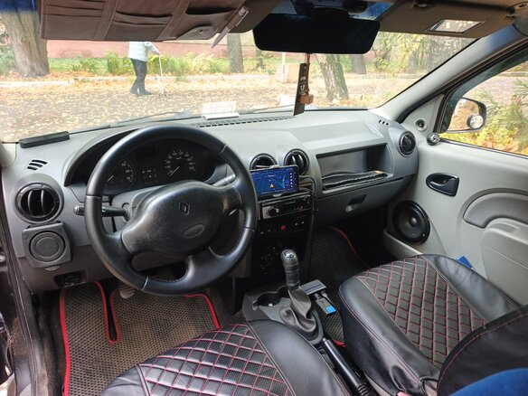 2009 Renault Logan I, чёрный - вид 10