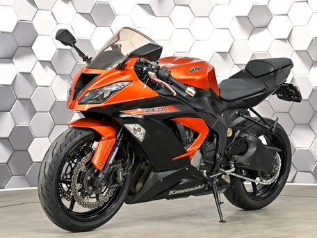 2014 Kawasaki ZX-6 Ninja, оранжевый, 699000 рублей, вид 2