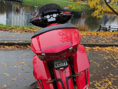2015 Victory Cross Country, красный, 1200000 рублей, вид 4