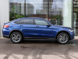 2019 Mercedes-Benz GLC Coupe 300 I (C253) Рестайлинг, синий, 4498000 рублей, вид 4