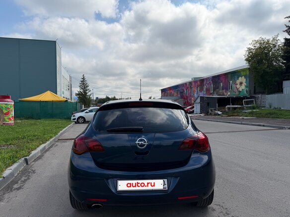 2011 Opel Astra J, синий, 650000 рублей - вид 9