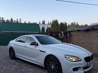 2015 BMW 6 серии Gran Coupe 640i xDrive III (F06/F13/F12) Рестайлинг, белый, 3500000 рублей, вид 5