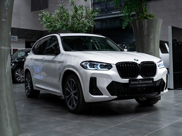 2022 BMW X3 30i xDrive III (G01) Рестайлинг, белый, 5650000 рублей - вид 10