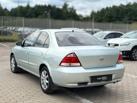 2007 Nissan Almera Classic I, серебристый, 444000 рублей, вид 4