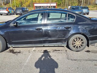 2009 Volkswagen Passat B6, чёрный, 437000 рублей, вид 3