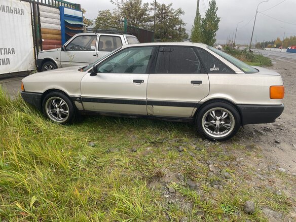 1987 Audi 80 IV (B3), серебристый, 200000 рублей - вид 1