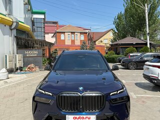 2022 BMW X7 40i I (G07) Рестайлинг, синий, 12500000 рублей, вид 2