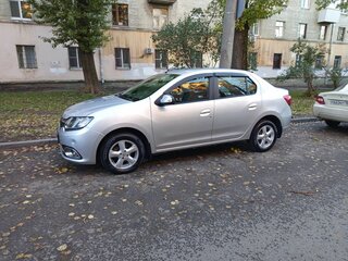 2016 Renault Logan II, серый, 680000 рублей, вид 2