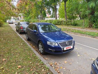 2008 Volkswagen Passat B6, синий, 930000 рублей, вид 2