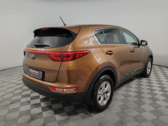 2016 Kia Sportage IV, коричневый, 1525000 рублей - вид 4
