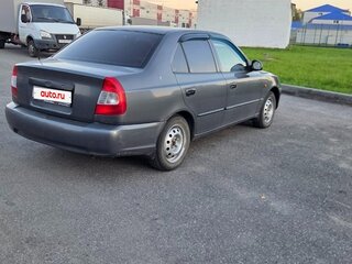 2007 Hyundai Accent ТагАЗ II, серебристый, 360000 рублей, вид 3
