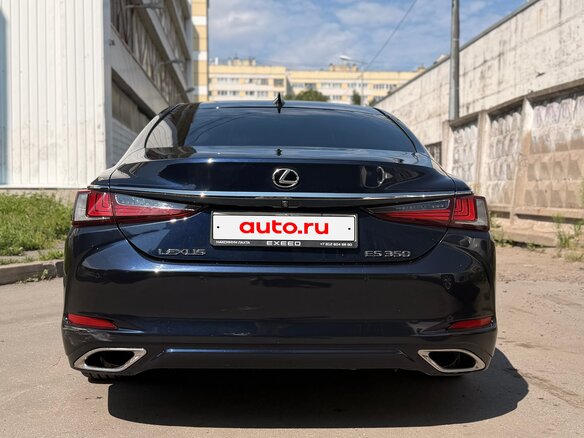2019 Lexus ES 350 VII, синий, 3400000 рублей - вид 3