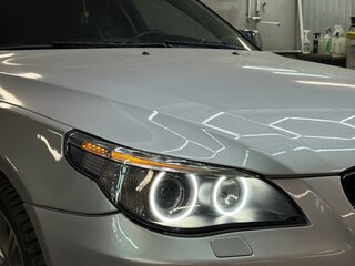 2006 BMW 5 серии 525i V (E60/E61), серебристый, 1200000 рублей, вид 5