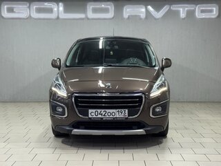 2014 Peugeot 3008 I Рестайлинг, коричневый, 850000 рублей, вид 2