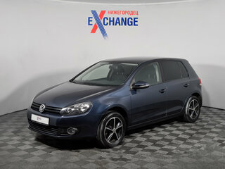 2012 Volkswagen Golf VI, синий, 649000 рублей, вид 1