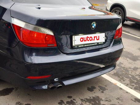 2005 BMW 5 серии 520i V (E60/E61), синий, 950000 рублей, вид 5