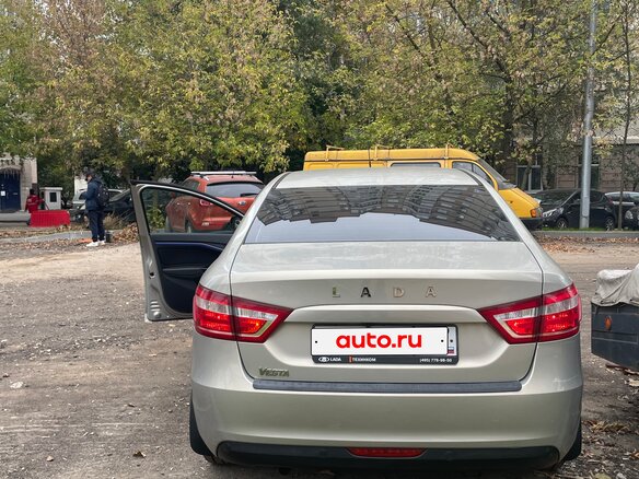 2018 Lada (ВАЗ) Vesta I, серый, 900000 рублей - вид 8