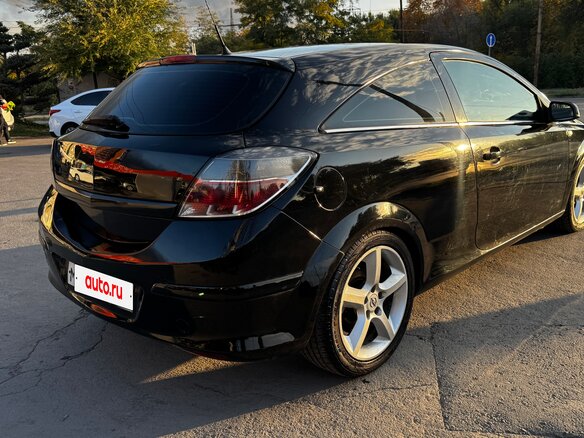 2008 Opel Astra GTC H Рестайлинг, чёрный - вид 6