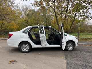 2018 Lada (ВАЗ) Granta I Рестайлинг, белый, 479999 рублей, вид 2