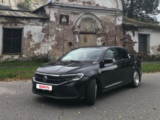 2020 Volkswagen Polo VI, чёрный, 1700000 рублей, вид 1