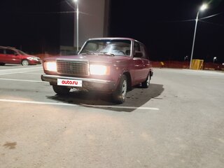 2000 Lada (ВАЗ) 2107, пурпурный, 80000 рублей, вид 1