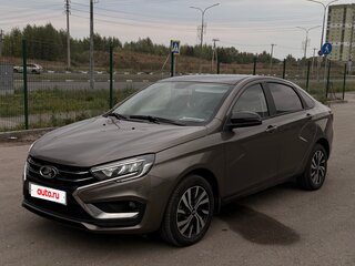 2024 Lada (ВАЗ) Vesta I Рестайлинг (NG), коричневый, 1800000 рублей, вид 1
